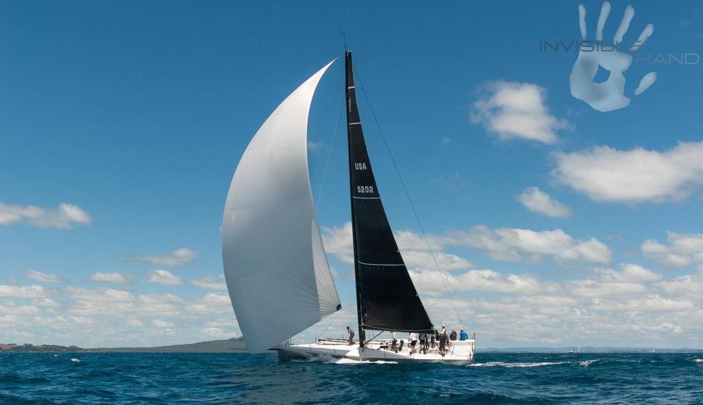 Invisible Hand on sea trials in the Hauraki Gulf, January 2017 © Darren McManaway